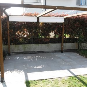 pergotenda aperta - Novati Legnami Monza