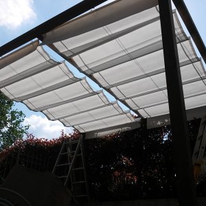 pergotenda chiusa - Novati Legnami Monza